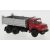 BREKINA Mercedes LAK 2624 dump truck, red/silver, 1970