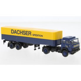   BREKINA Magirus 310 D 16 PP-trailer truck, Dachser Transport , 1974