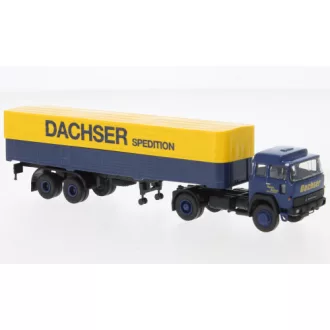   BREKINA Magirus 310 D 16 PP-trailer truck, Dachser Transport , 1974