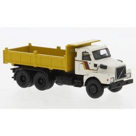 BREKINA Volvo N 10 dump truck, white/black, 1980