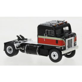 BREKINA Kenworth Bullnose, black/red, 1950