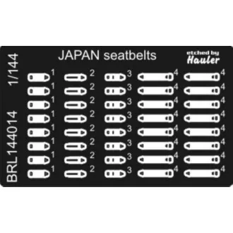 Brengun JAPAN seat belts fotómaratás repülőhöz