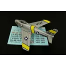 Brengun F-86F SABRE 335th FIS decal repülő makett kiegészítő