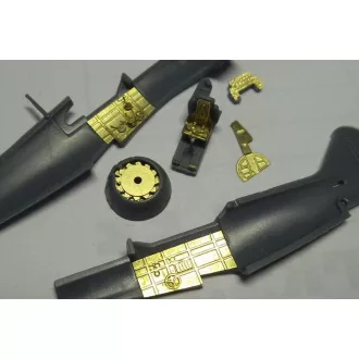   Brengun La-5FN (Kovozavody Prostejov kit) repülő makett kiegészítő