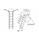 Brengun A4 Skyhawk ladder (Platz-Eduard kit) dioráma kiegészítő