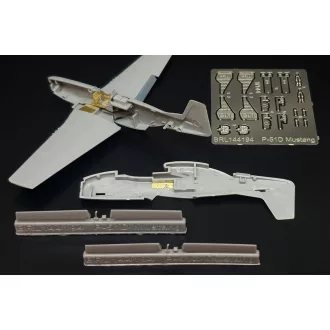  Brengun P-51D Mustang (Platz-Eduard-Bego) repülő makett kiegészítő