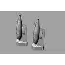 Brengun Refueling pod KC-130J (2pcs) repülő makett kiegészítő