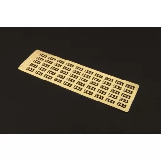   Brengun Cowling fasteners WWI (50pcs) repülő makett kiegészítő