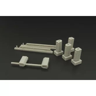 Brengun US Navy wheel chocks (modern) repülő feljavító