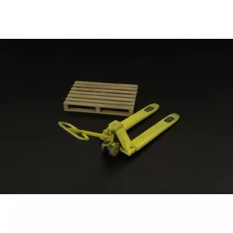 Brengun Pallet truck w- palette dioráma kiegészítő