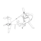 Brengun S-100 Camcopter repülő makett kiegészítő