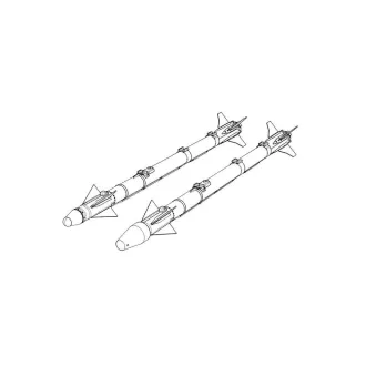   Brengun AIM-9X Sidewinder (2pcs) repülő makett kiegészítő