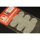 Brengun Spitfire 4 spoke wheels set (3 types of tires) repülő feljavító