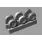 Brengun Spitfire 5 spoke wheels set (3 types of tires) repülő feljavító