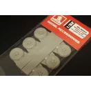 Brengun Spitfire 5 spoke wheels set (3 types of tires) repülő feljavító