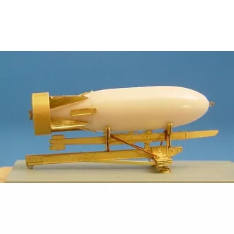   Brengun British 500lb bomb with bomb rack repülő makett kiegészítő