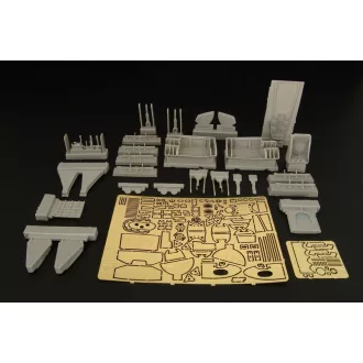   Brengun Fairey Barracuda MkI-III complete detail set repülő makett kiegészítő