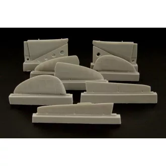   Brengun MiG 3 control surfaces (ICM and ALANGER kit) repülő makett kiegészítő