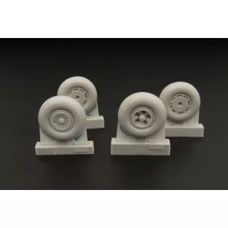   Brengun Wheels for F Barracuda Mk II (two types) repülő feljavító