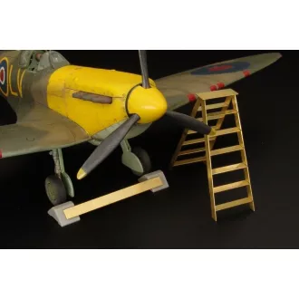 Brengun British wheel chock - ladder dioráma kiegészítő