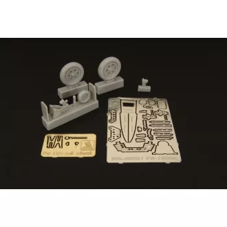   Brengun Focke-Wulf Fw 190 A5 detail set (EDUARD) repülő makett kiegészítő
