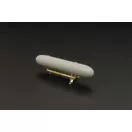 Brengun 50gal cigar fuel tank w-rack (double pack) repülő feljavító