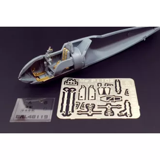   Brengun Me P1103 rocket fighter (Brengun kit) repülő makett kiegészítő