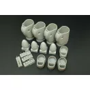 Brengun C-130J engine nacells (Italeri kit) repülő feljavító