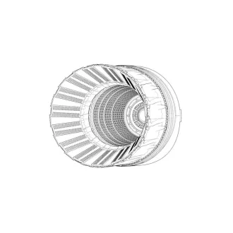   Brengun F-16C-D block 42-52 P&W F100 engine nozzle (Tamiya) repülő feljavító