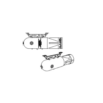 Brengun MKXVII Depth Charge repülő makett kiegészítő