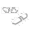 Brengun DG-1000S Glider Canopy mask (BRENGUN kit) repülő makett kiegészítő