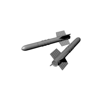 Brengun Tiny Tim rocket (2pcs) repülő makett kiegészítő