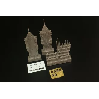   Brengun BRU-57 canted Vertical Ejector Rack (2 pcs) repülő makett kiegészítő
