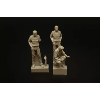 Brengun US Navy Sailors for WW2 Dioramas figura