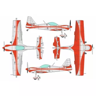   Brengun Zlin Z-50 masks (KP kit) repülő makett kiegészítő