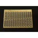 Brengun Inspection plates-round circular repülő makett kiegészítő