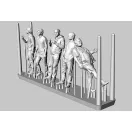 Brengun Aeroclub members-5 figures (3D print) figura
