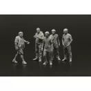 Brengun Aeroclub members-5 figures (3D print) figura