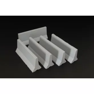 Brengun Modern concrete road barriers dioráma kiegészítő