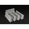 Brengun Modern concrete road barriers dioráma kiegészítő
