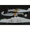 Brengun Bf 109E-4 (Airfix) repülő makett kiegészítő