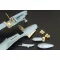Brengun P-39Q-L-N P-400 Airacobra (RS Models kit) repülő makett kiegészítő