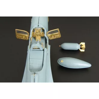   Brengun P-39D - Airacobra Mk I (RS Models kit) repülő makett kiegészítő