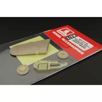   Brengun Typhon CAR Doors CANOPY MASKS repülő makett kiegészítő