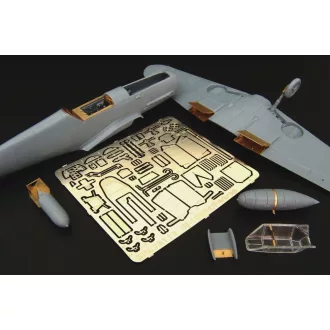 Brengun Bf 109F2-F4 (AZ model) repülő makett kiegészítő
