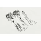 Brengun AV8B Cockpit (Hasegawa kit) repülő feljavító
