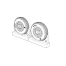 Brengun F4U Corsair Cross Thread Wheels set repülő feljavító