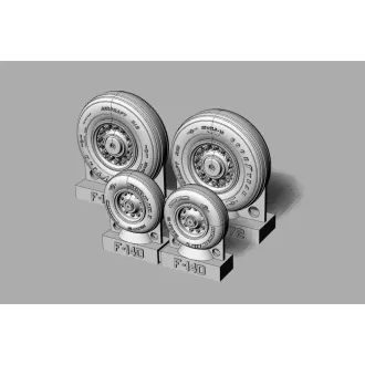 Brengun F-14D Tomcat Wheels set repülő feljavító
