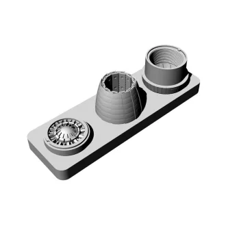   Brengun F/A-18 E/F engine nozzles set (Revell kit) repülő feljavító