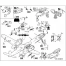Brengun Focke Wulf Ta-154 (Hasegawa kit) repülő makett kiegészítő